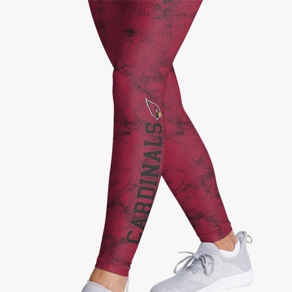 Arizona Cardinals FOCO NFL Womens NFL Ladies Team Cloud Leggings NEW Medium Red